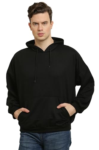Image of Fleece Oversized Fit Pocket Hoodie for Men Small to 10xl