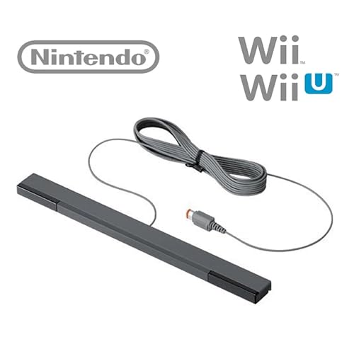 Nintendo Official Wii and Wii U Sensor Bar OEM Genuine First Party (Renewed)
