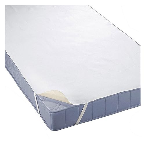 Protège matelas imperméable alèse coton 180x200 drap housse blanc