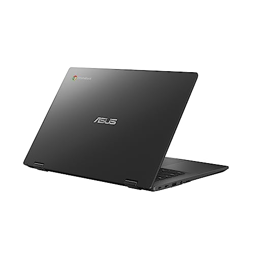 ASUS Chromebook Flip CM1 Laptop | 14" Ful-HD 16:9 IPS Touch Display | MediaTek Kompanio 510 | 8 GB RAM | 128 GB eMMC | ARM G52 MC2 | ChromeOS | QWERTZ Tastatur | Gravity Grey – Bild 6
