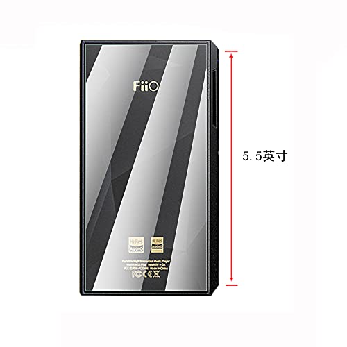 Image of forA‚ Fiio M11 Plus LTDA‚ Tempered Glass, 9H Premium Scratch-ProofA‚ Protective Tempered Glass Screen Protector for Fiio M11 Plus LTDA‚ 5.5inch MP3 Player (Front and back glass)