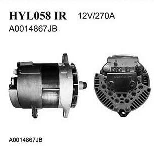 New Alternator, Compatible with 12V, 270A, Leece Neville 4800/4900, Leece Neville, Leece Neville 4800/4900 / 4C4Z-10346-TA, A0014864JB, 270-682, 4C4O10300TA, 4C4Z10346MA, LN 4887JB, RJ4864, RJ4867