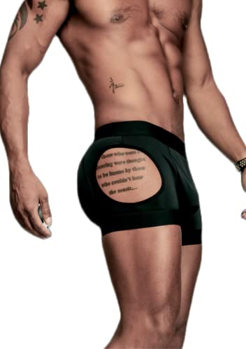 Men's Padded Butt Lifting Breathable Mesh Enhancing Underwear2