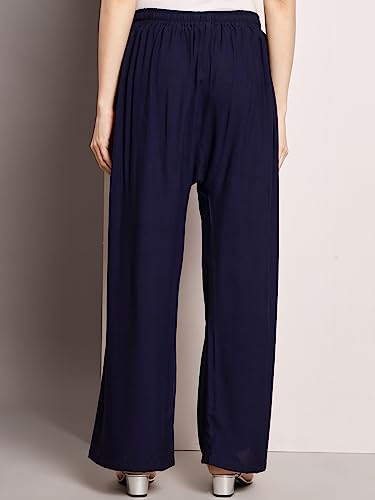 Image of Soft Colors Women Regular Fit Pocket Palazzo