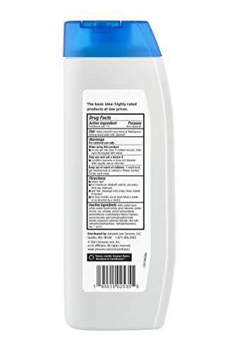 Amazon Basics 2-In-1 Dandruff Shampoo And Conditioner For Men, Smooth Spice Scent, 14.2 Fluid Ounces, 1-Pack (Previously Solimo) #TOP1