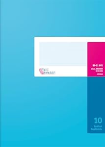 König & Ebhardt 8611601 Geschäftsbuch Spaltenbuch A4