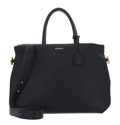 Sac Coccinelle Blue Soft en cuir 34.5 cm pour ne plus manquer d'espace au quotidien