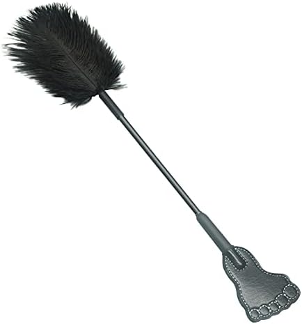 Soft Ostrich Feather Tickler (40CM)