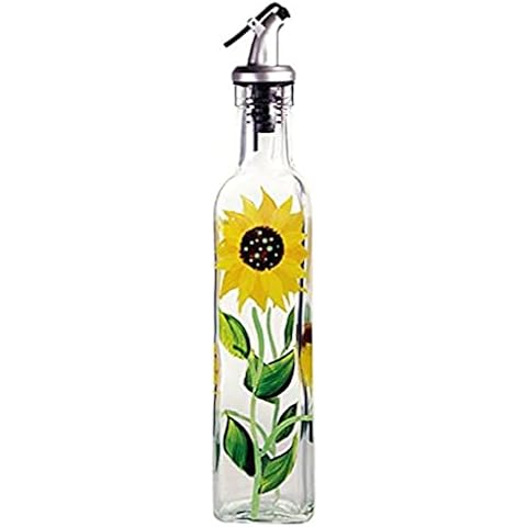 Grant Howard Glass Sunflower Oil & Vinegar Bottle Cover