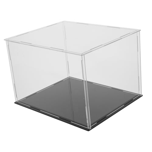 HEALSOPTHY 1 Pieza Caja De Presentación Modelo De Vitrina Transparent Acrílico