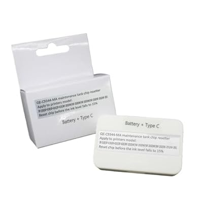 Maintenance Box Chip Resetter C9344 Compatible with Epson XP-2100 XP-2105 XP-3100 XP-3105 XP-4100 XP-4105 WF-2810 WF2830 WF-2835 WF-2850 XP2150