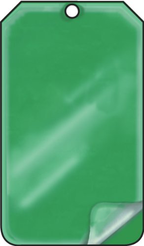 Étiquettes vierges contre l'humidité Accuform MDT527LPP auto-plastifiantes