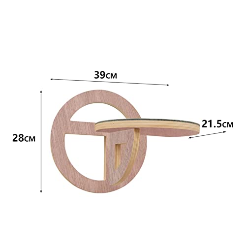 Support renforcé friction adaptée pour chat et étagère de jeu murale