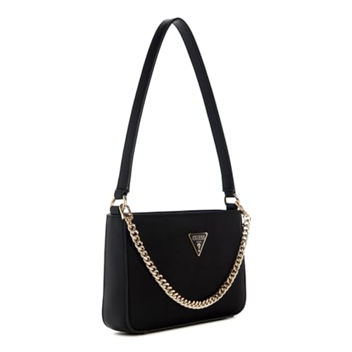 GUESS Eco Gemma Mini Top Zip Shoulder Bag, Black4