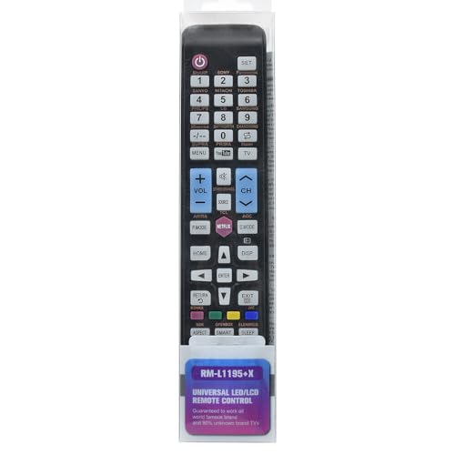 XINFUTE HUAYU RM-L1195+X - Mando a distancia universal para TV LCD Cignal CHA-S2S1TMS18
