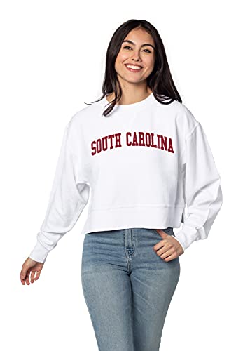 Image of chicka-d NCAA womens Corded Boxy Pullover