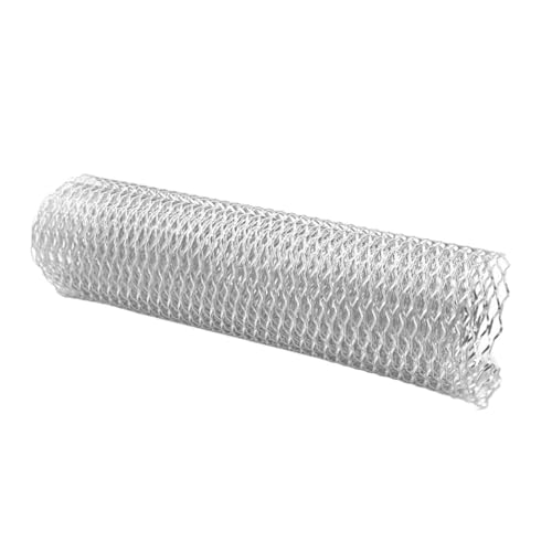Rejilla parachoques delantero de aluminio universal con malla estirada forma de hoja