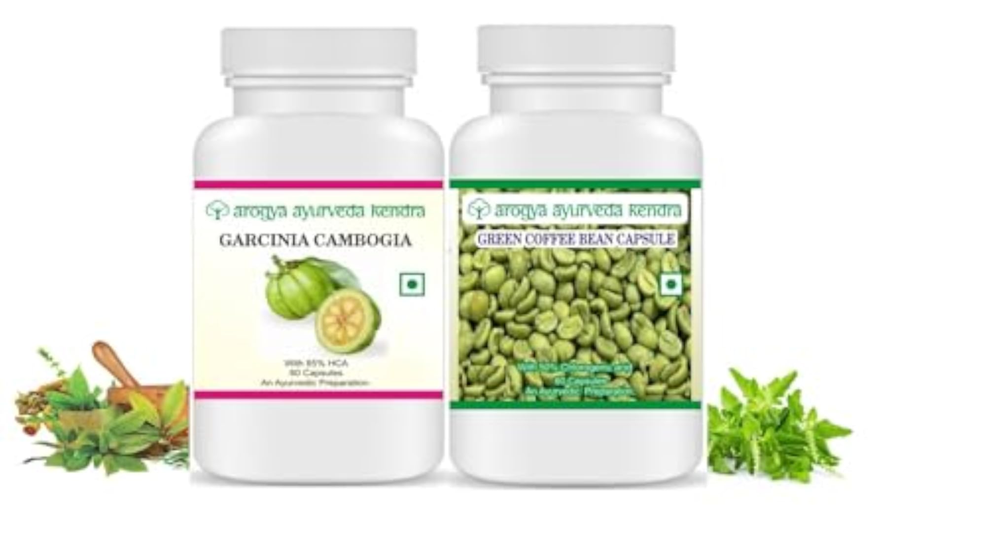 Green Coffee Bean Extract Capsules with Garcinia Cambogia