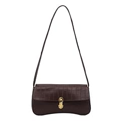 Crocodile Pattern - Coffee