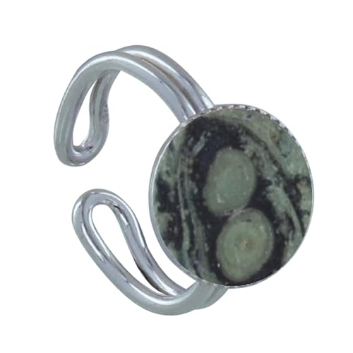 Bague Argent 925 Jaspe Kambaba un bijou poétique inspiré par la nature sauvage