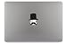 Produktbild Sir Mr Mustache Aufkleber Skin Decal Sticker geeignet für Apple MacBook und alle Anderen Laptop und Notebooks (11")