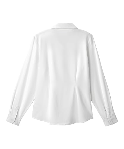 Image of Silverts Women's Adaptive Magnetic Closure Top Assisted Dressing Arthritis Clothing Easy Wear Button Shirt