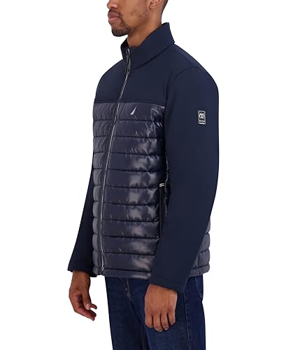 Image of Nautica Men's Lightweight Softshell Jacket - Bonded Fleece Lining, Regular, Big & Tall Sizes