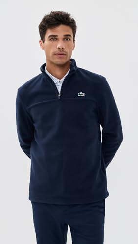 Lacoste Men's Polar Fleece Quarter Zip2