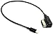 Produktbild AMI MMI MDI Aux Kabel Music Interface Power Adapter kompatibel mit A3/A4/A5/A6/S4 V.W RNS510/RNS 315 für iP11 XS (39 Zoll)