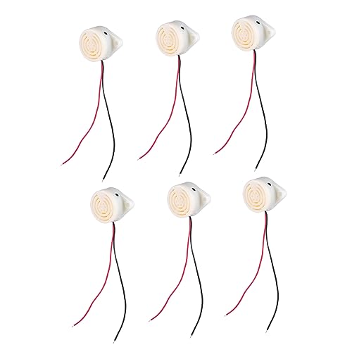 SOLUSTRE 2sets Active Piezo Electronic 3-24v Button Alarm for Car Reminders 6pcs*2
