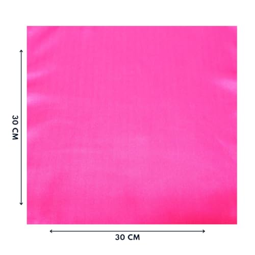 Image of LEONARDI Men's Solid Pocket Square | 30cm x 30cm | Smooth texture | Microfiber | Pack of 1 |