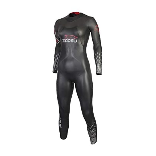 ZAOSU Racing+ Triathlon Neoprenanzug Damen | Freiwasserschwimmen, Größe:M