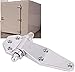 Door Hinges,Stainless Steel Folding Butt Hinges, Door Hinge Cast Zinc Alloy Hinge Industrial Box Refrigerator Oven Heavy Duty Hinge 270 Degree Rotation