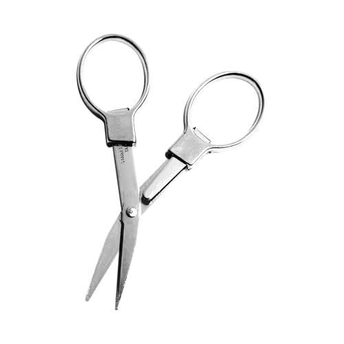Coghlan's Stainless Steel Folding Scissors – Compact, Portable, Lightweight, and Durable; Perfect for Travel, Camping, First Aid Kits, and Everyday Use image 2