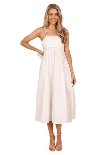 Image of Petal & Pup Women's Alice Bow Back Midi Dress