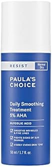 Paula's Choice RESIST Daily Smoothing Treatment, AHA Face Lotion Exfoliant, Lactic, Glycolic & Malic Acids, Exfoliant for Face, Anti-Aging Exfoliant for Normal to Dry Skin, Fragrance-Free - 50 ml