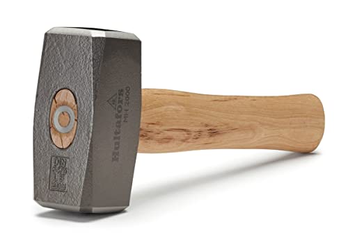 Hultafors Fäustel MH 2000, 843302, Stahlfäustel mit Hickorystiel 2250g inkl. Stiel