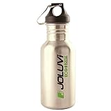 Joluvi Unisex Edelstahl Eco Trinkflasche 600 ml Fassungsvermögen