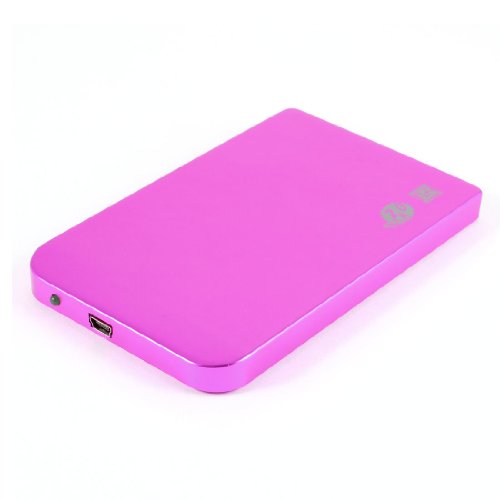 Caja externa aluminio USB 2.0 para disco 2.5" SATA miniatura 1