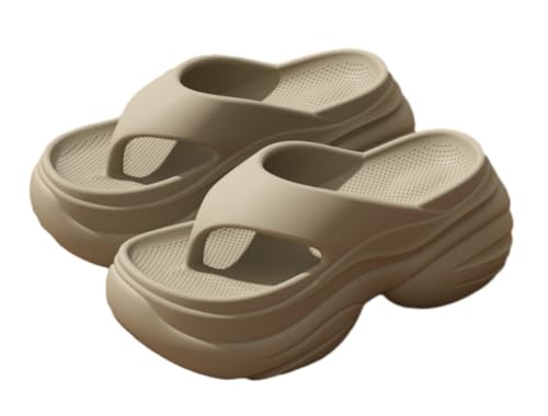 Comfy Flip Flops for Women Lightweight Thicken Sole Slippers Non-Slip Shower Bathroom Beach Slides Sandals 2025