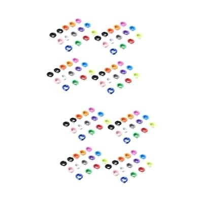 HAPINARY 200pezzi Kit Occhielli Per Grommet Eyelets Per Adatti Per Abbigliamento Borse e Tende Set Per