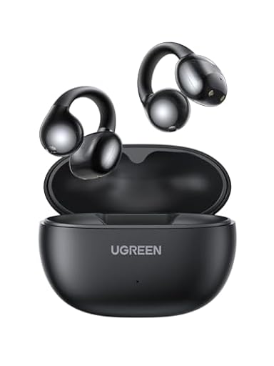 UGREEN HiTune S3 Auriculares Inalámbricos Bluetooth 5.4, Audifonos Deportivos Abiertos con Clip y Cancelación de Ruido ENC, 30H de Reproducción, Carga Rápida USB-C, Hi-Fi, IPX5 Impermeable, Negro | Ya disponible en tu tienda friki favorita! En mundofriki.es!