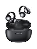 UGREEN HiTune S3 Auriculares Inalámbricos Bluetooth 5.4, Audifonos Deportivos Abiertos con Clip y Cancelación de Ruido ENC, 30H de Reproducción, Carga Rápida USB-C, Hi-Fi, IPX5 Impermeable, Negro