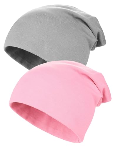 Kiiwah 2 Stück Kinder Slouch Beanie Mütze, Weiche Wintermützen für...