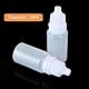 FWEEK 200 Stück Liquid Flaschen 10ml, Kunststoff Tropfflasche, Leere Squeezable Tropfflaschen mit Tröpfler Tropfdeckel, Flexible Liquid Flaschen für Kosmetik, äTherische ÖLe, Reagenzien