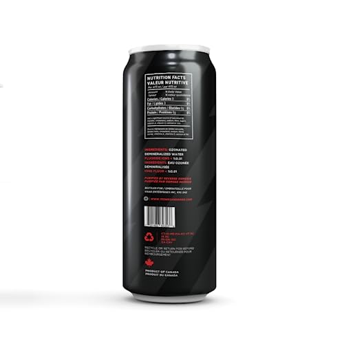 Yes We Can - Emergency Water 473Ml Cans, Water For Long Term Storage, Survival Water Cans, 24 Pack Bottled Water, Emergency Purified Canned Water, Emergency Preparedness Water Supply #TOP2