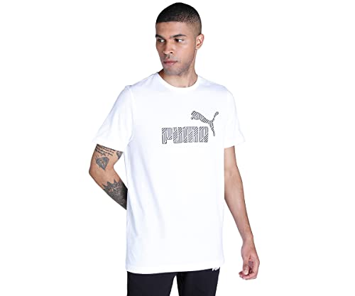 Image of Puma Men's Cotton Regular Fit T-Shirt