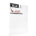 Academy Art Supply 30x40" Stretched White Blank Canvas, Value Pack of 2, Primed, 100% Cotton for Painting, Acrylic Pouring, Oil Paint & Wet Art Media, Canvases for Artist
