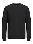 Jack & Jones Jjebasic Sweat Crew Neck Noos Sudader...: Sudadera para hombre de la marca danesa JACK & JONES Hecha de mezcla de algodón suave Tejido suave y cálido Cuello redondo clásico