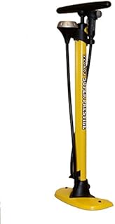 Pedro's Unisex Adult Super Prestige Floor Pump - Yellow/Black